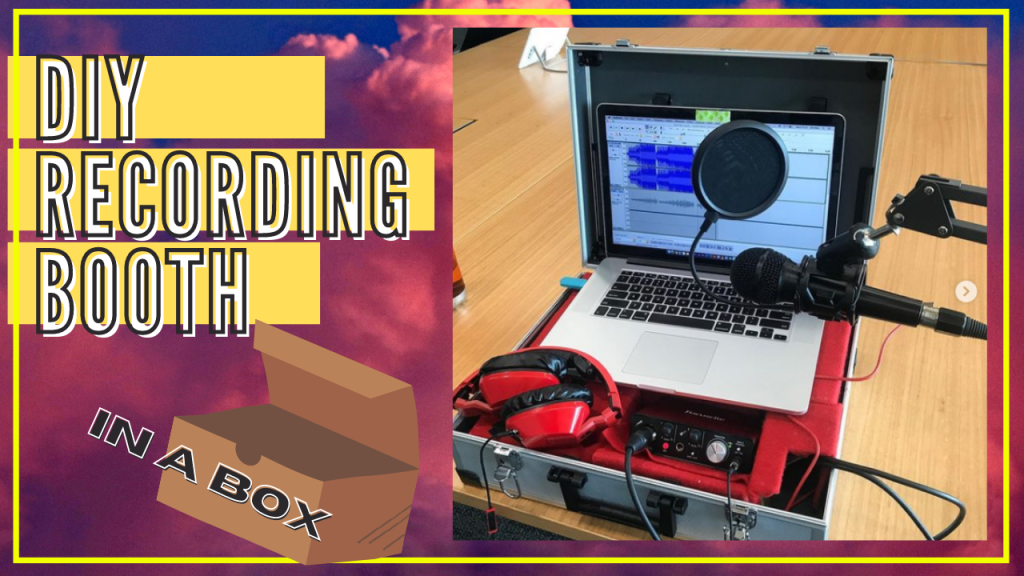 How To Make a Portable RECORDING BOOTH – Studio&nbsp;VLOG
