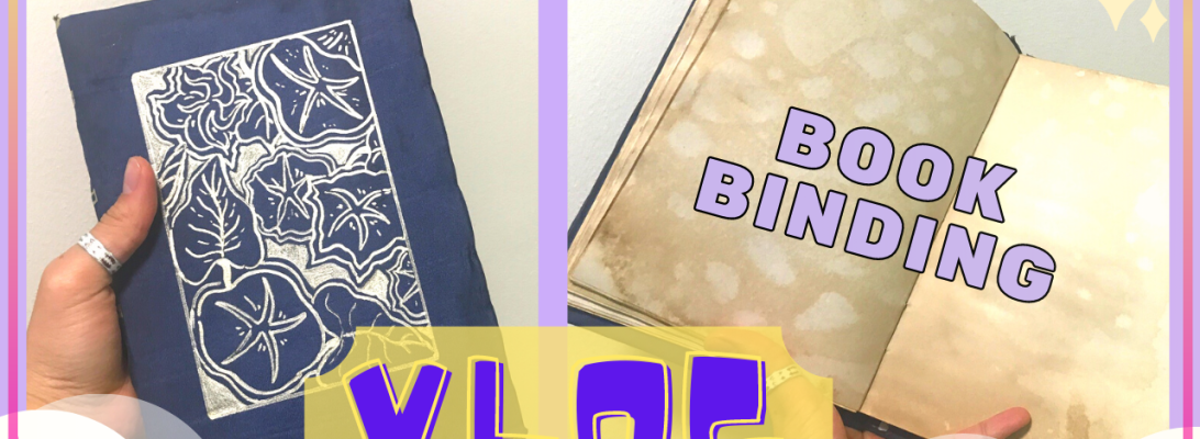 Book Binding Vlog - Jessica McLeod-Yu